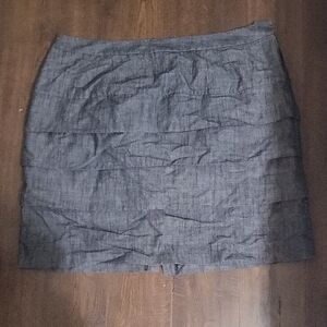Cato Stylish Gray Women's Skirt Size 22